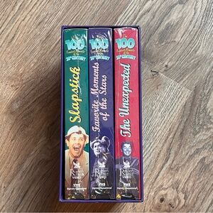 New Readers Digest VHS videos 3 pack 100 funniest moments of the 20th century